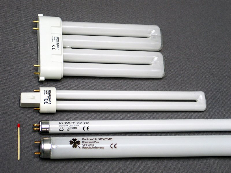Osram Leuchtstoffröhre Leuchtstofflampe L 10 W/25  500 lm G13 Sehr Selten NEU 