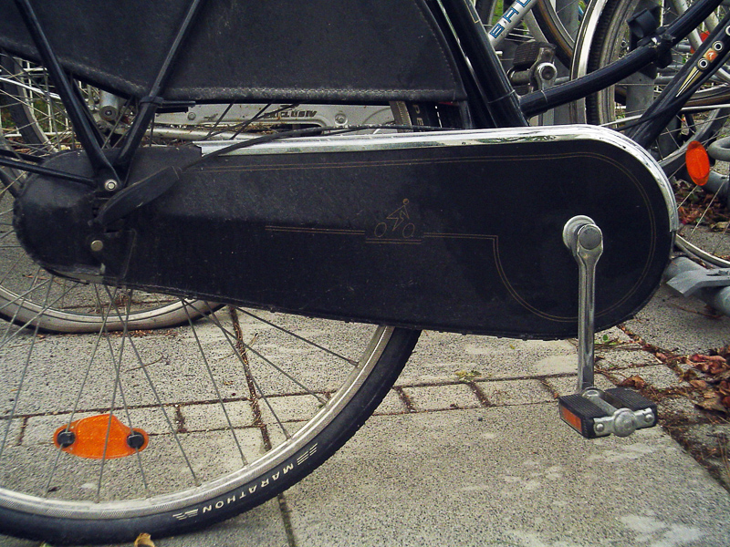 geschlossener kettenschutz fahrrad hollandrad sparta zerlegen