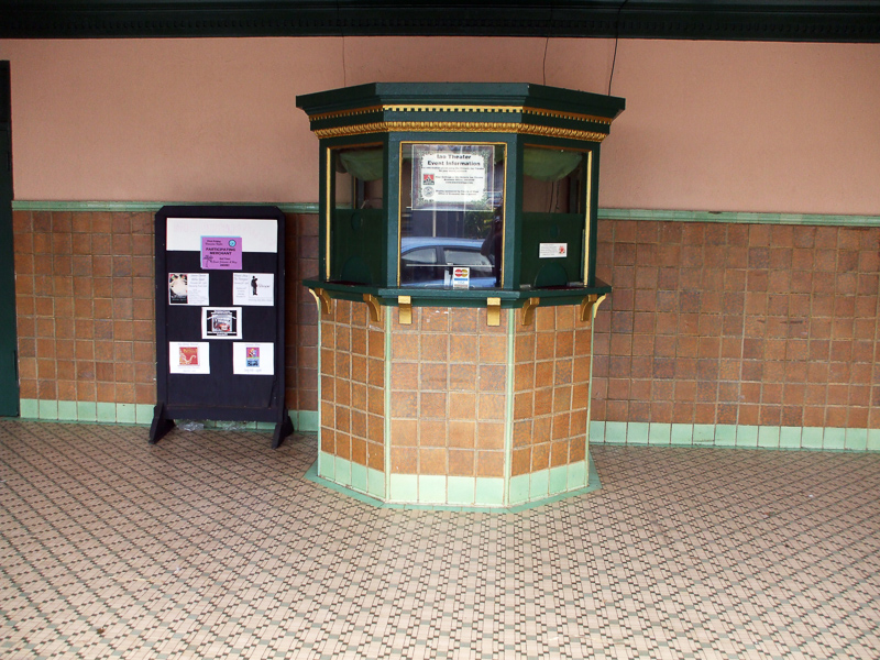 Definition & Meaning of Ticket booth