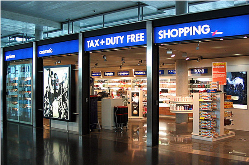duty-free shop
