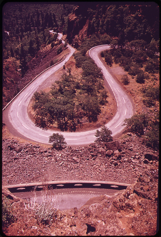hairpin curve