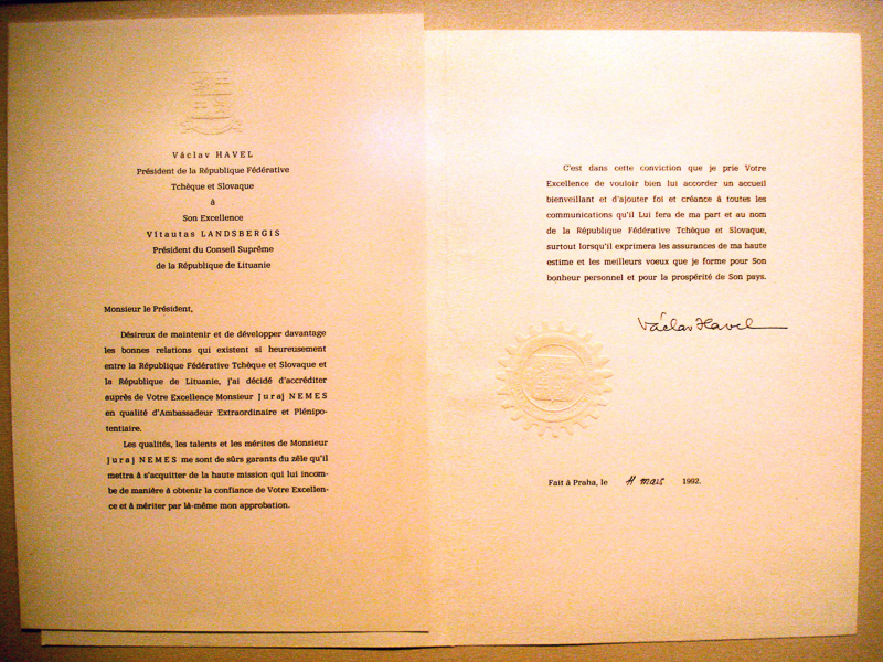 letter of credence