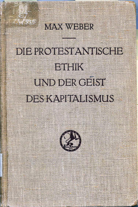 Protestant work ethic