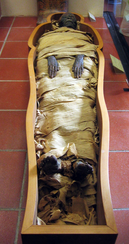 mummified