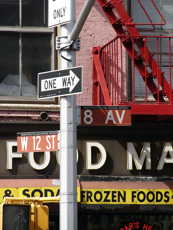one-way street