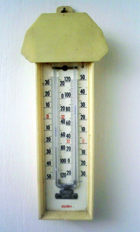 maximum-minimum thermometer