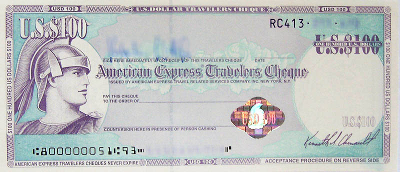 traveller's cheque
