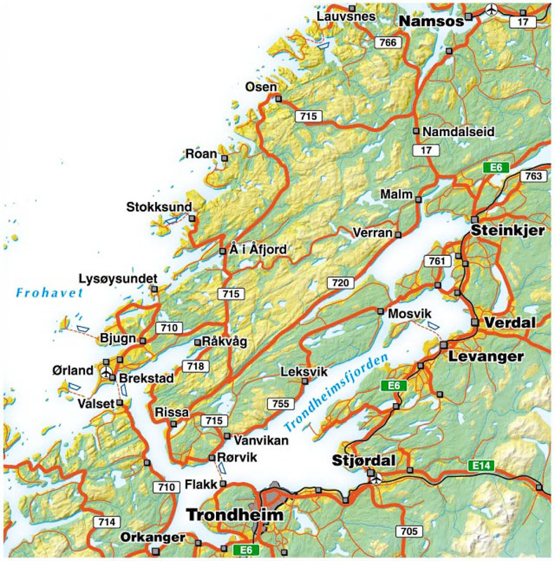 Trondheim Fjord