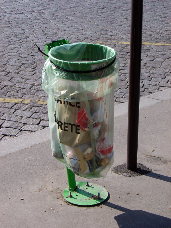 refuse bin