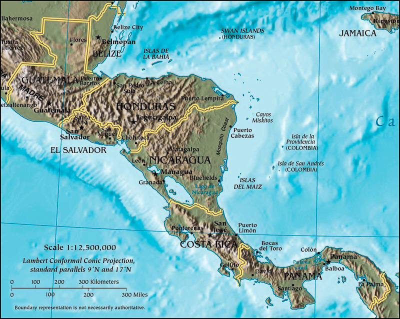 중앙아메리카