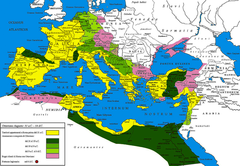 pax romana map