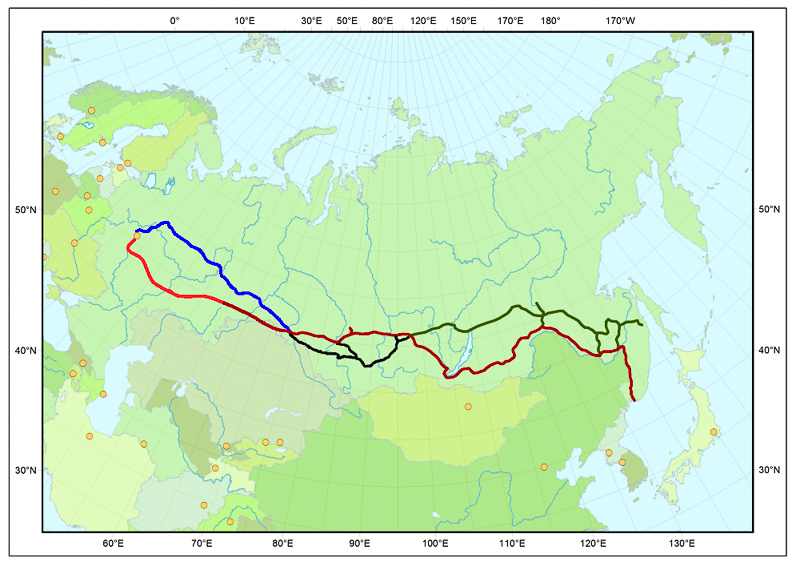 西伯利亚大铁路